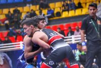 نفرات برتر پنج وزن نخست رقابت های کشتی فرنگی قهرمانی جوانان کشور مشخص شدند