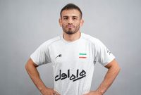 مهدی محسن نژاد ملی پوش ایران در وزن ۶۰کیلوگرم کشتی فرنگی شد