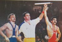 پیروزی محمدیان مقابل حریف آلمانی در جهانی ۱۹۸۹