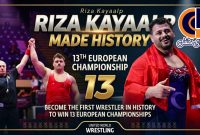 رضا کایالپ با کسب سیزدهمین طلای اروپا رکورد کارلین کبیر را شکست!